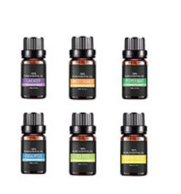 Organic Essential Oils Set - Natural Therapeutic Grade Aromatherapy Kit