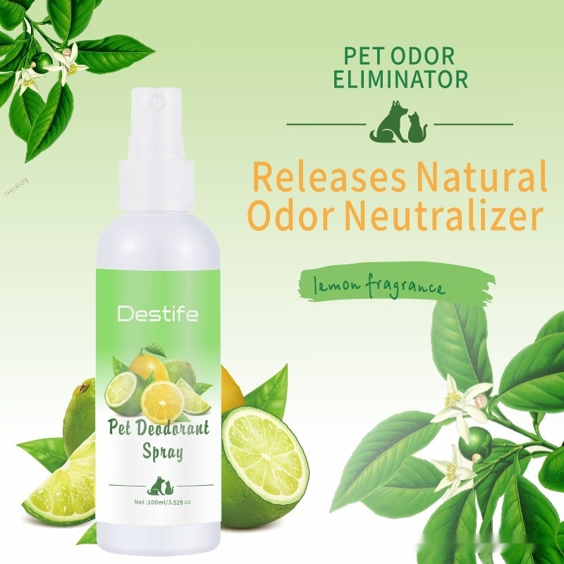 Cat And Dog Beauty Cleaning Deodorant Aromatherapy Spray