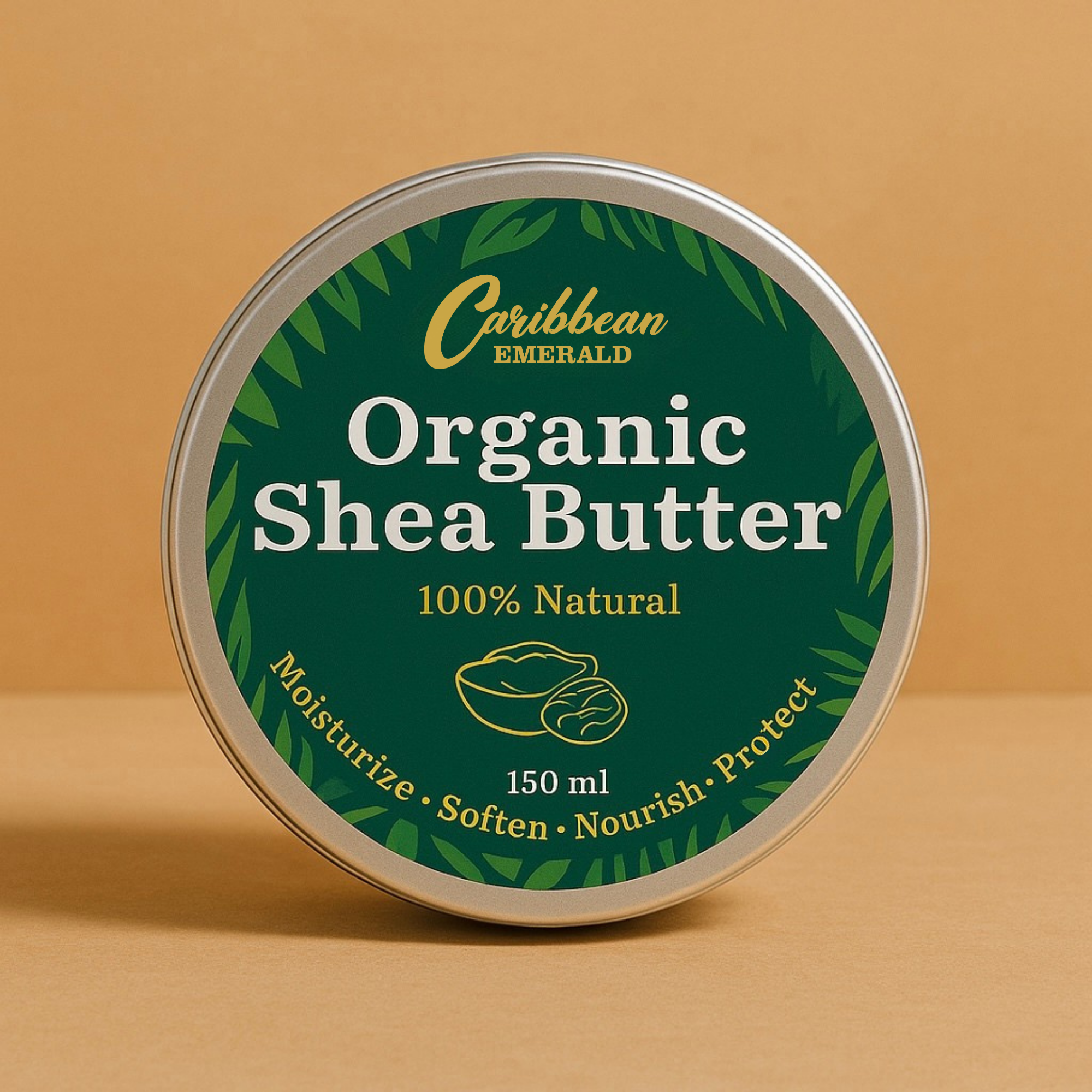 Caribbean Emerald Organic Shea Butter 150ml